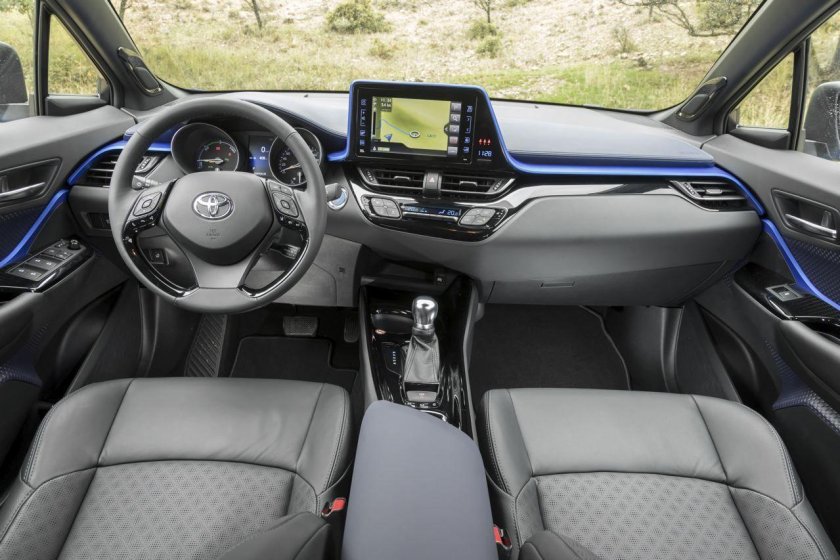 Toyota Chr 2017 салон