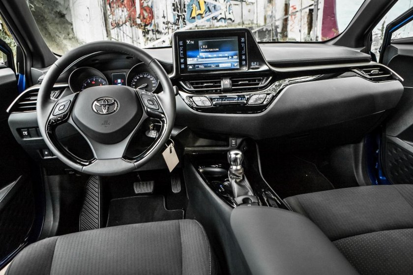 Toyota Chr 2019 салон