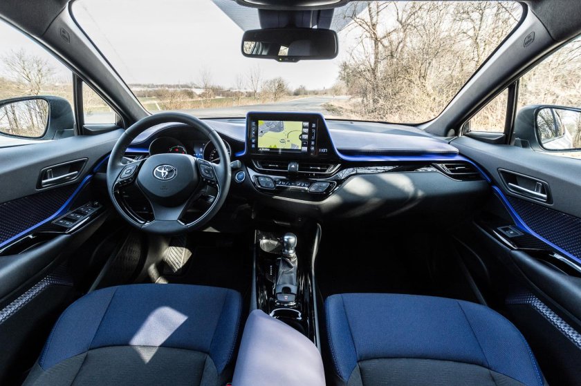 Toyota Chr 2022 салон