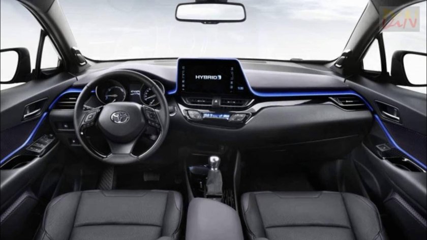 Toyota chr 2017 салон