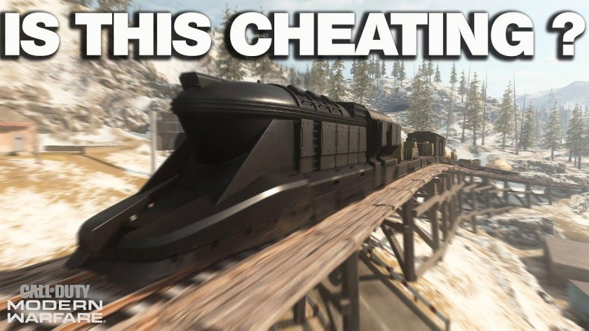 Cod Warzone поезд