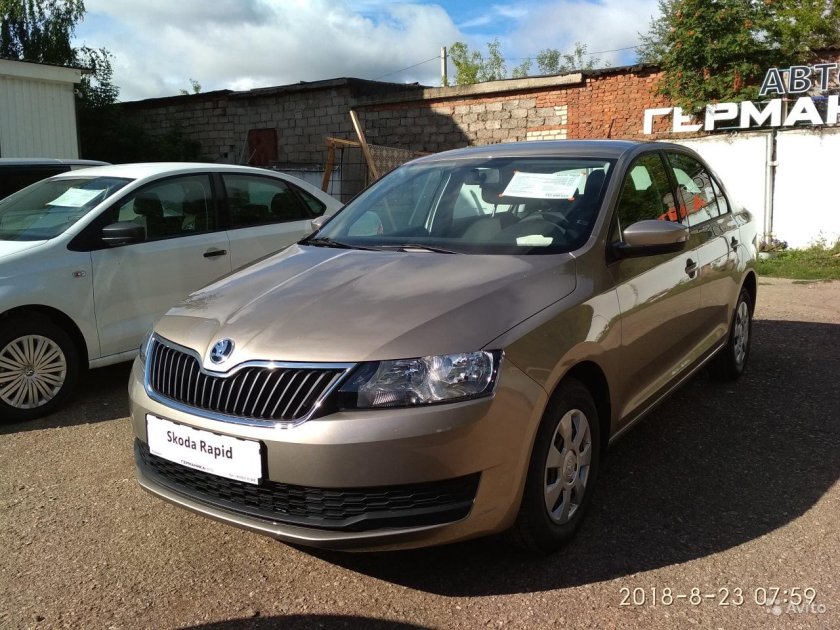 Skoda rapid 2018