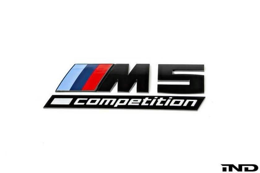 Шильдик BMW m5 Competition