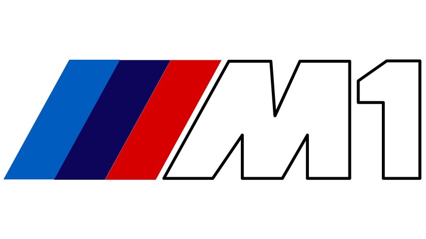 BMW m1 logo