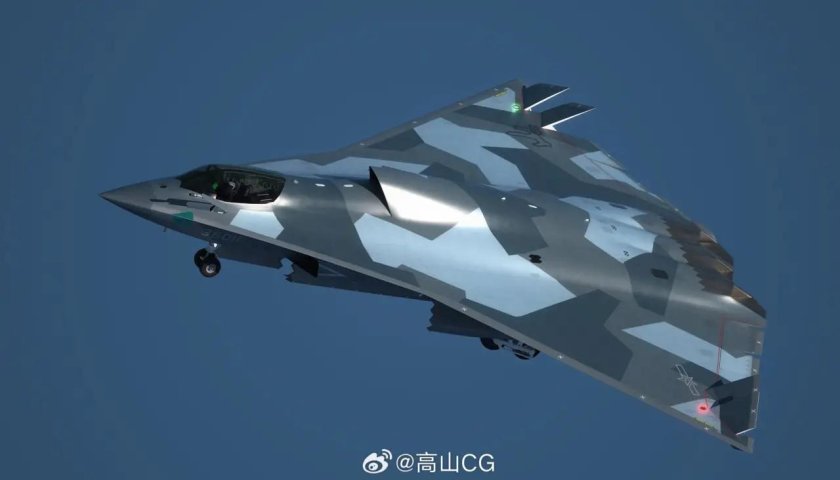 Китайские истребители 6 поколения
