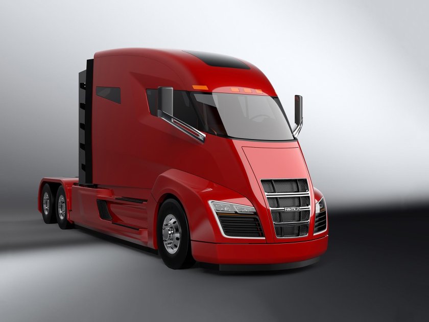 Электрический тягач Nikola one