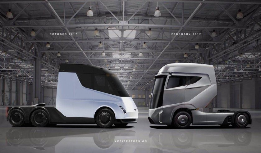 Грузовик Tesla Semi-Truck