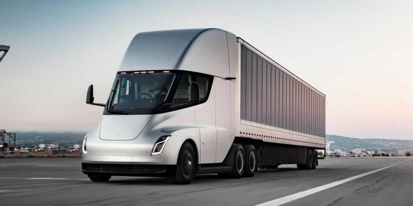 Грузовик tesla semi-truck