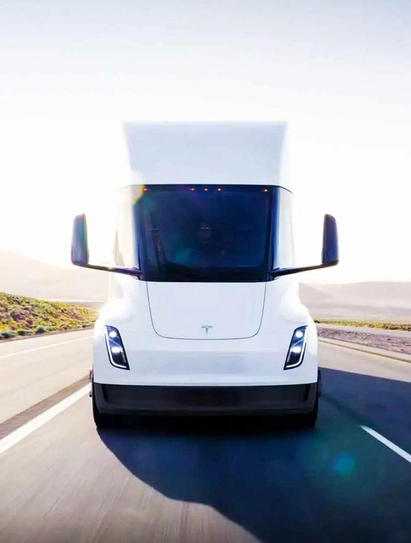 Tesla semi кабина