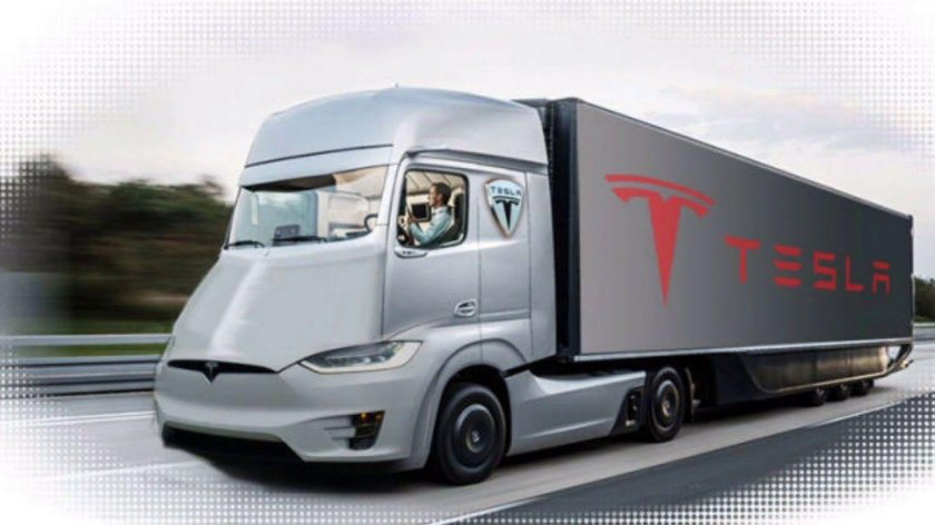 Грузовик Tesla Semi-Truck