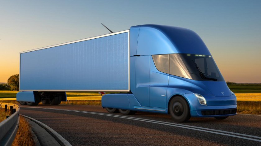 Грузовик Tesla Semi-Truck
