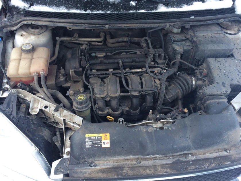 Форд фокус 2 под капотом 1.6