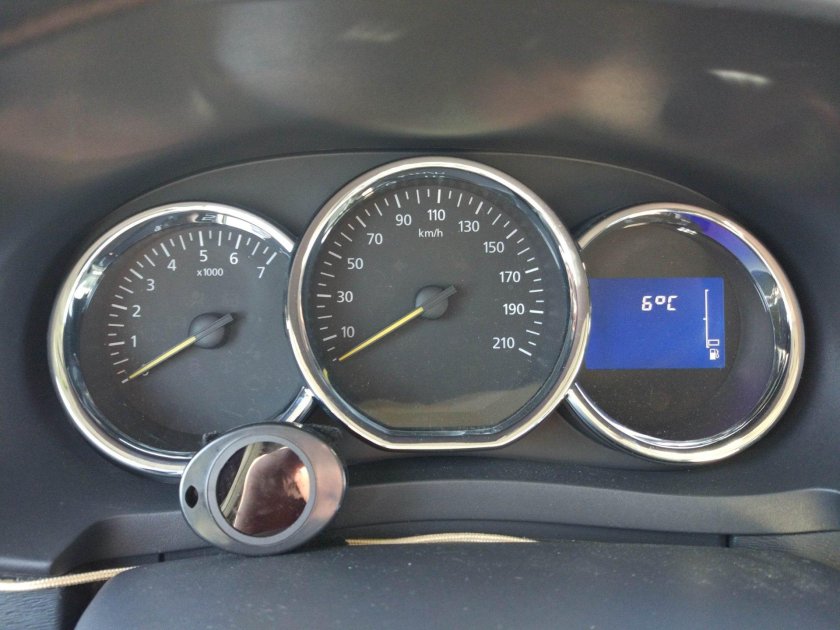 Приборная панель Рено Логан