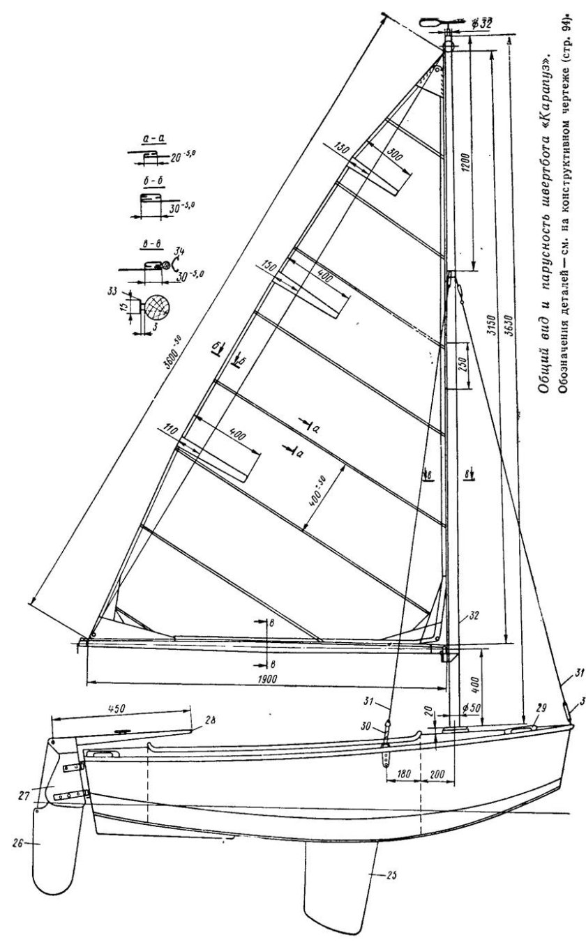 Чиж 2 швертбот