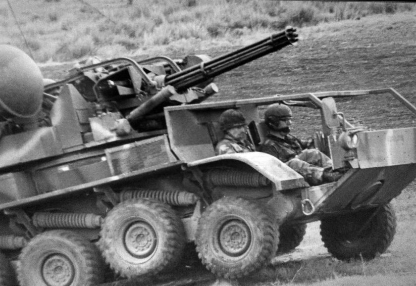 ЗСУ "SMC Vulcan Wheeled Carrier