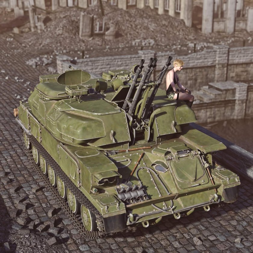 Шилка зенитный ракетно пушечный комплекс