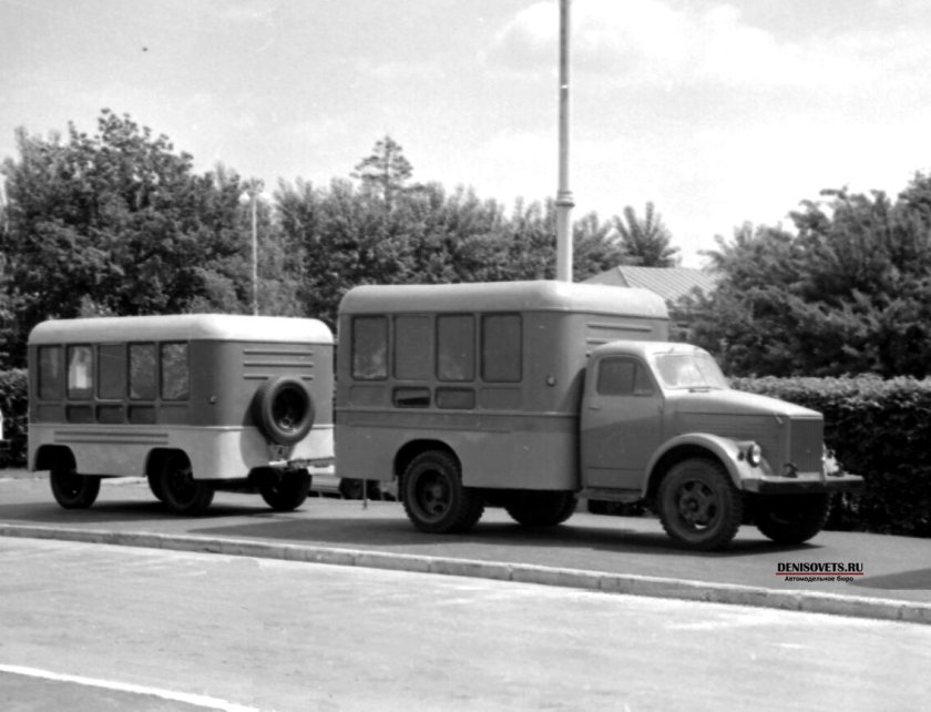 ГАЗ 51 фургон ЛУМЗ 827