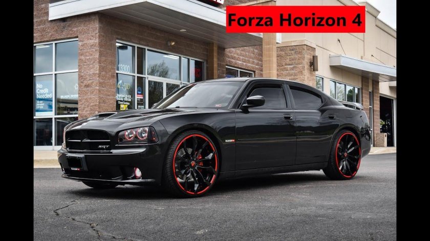 Dodge Charger srt8 черный