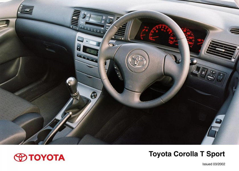 Тойота Королла t Sport 2001