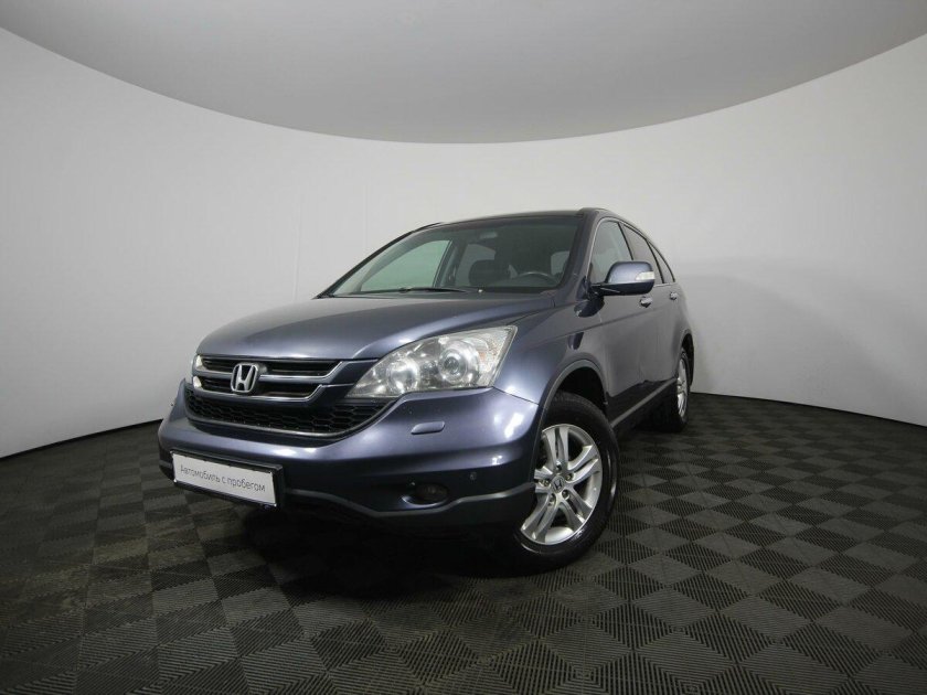Honda CR V 2008 серый металлик фото