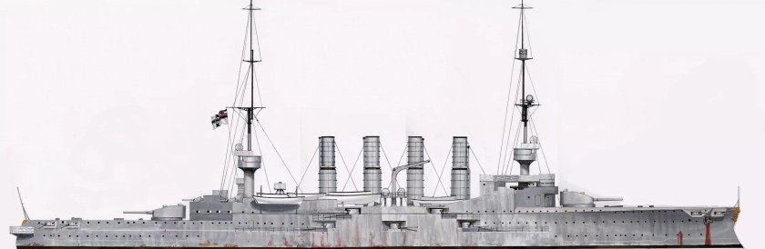 Броненосный крейсер Гнейзенау 1906