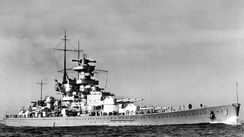 Линкор шарнхорст 1936