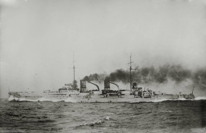 Броненосный крейсер Блюхер 1908