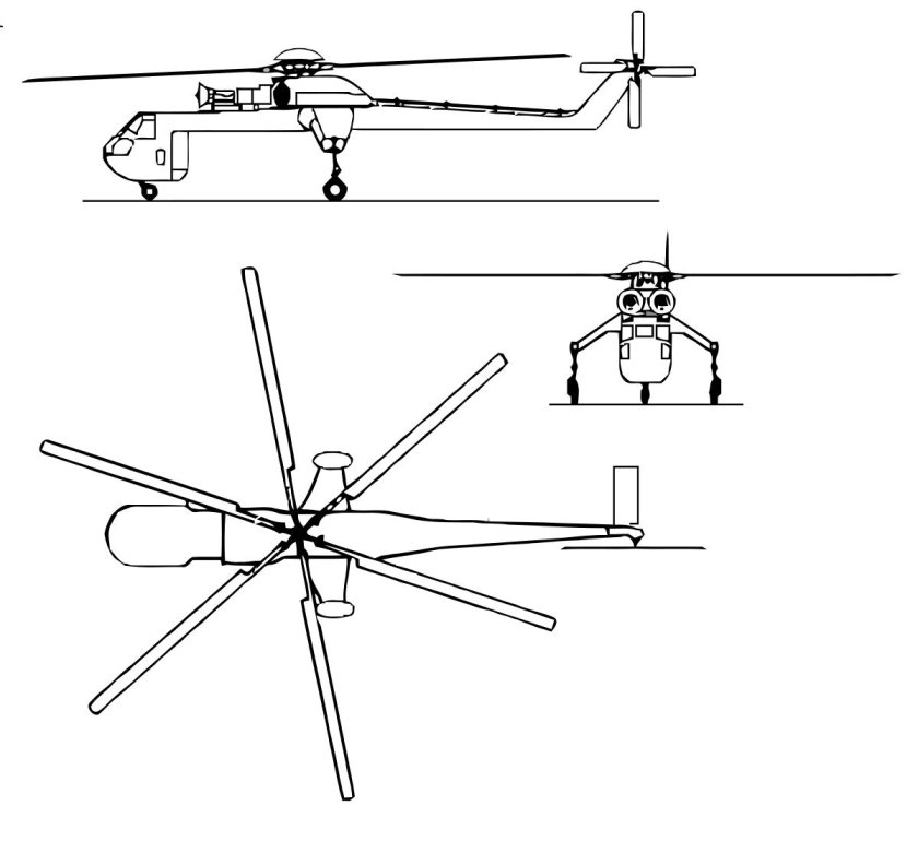 Вертолёт-кран Sikorsky s-64
