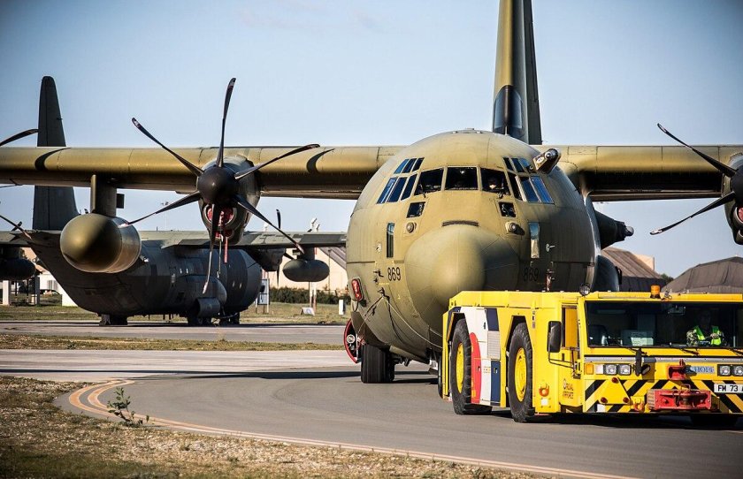 C130 Hercules королевских ВВС