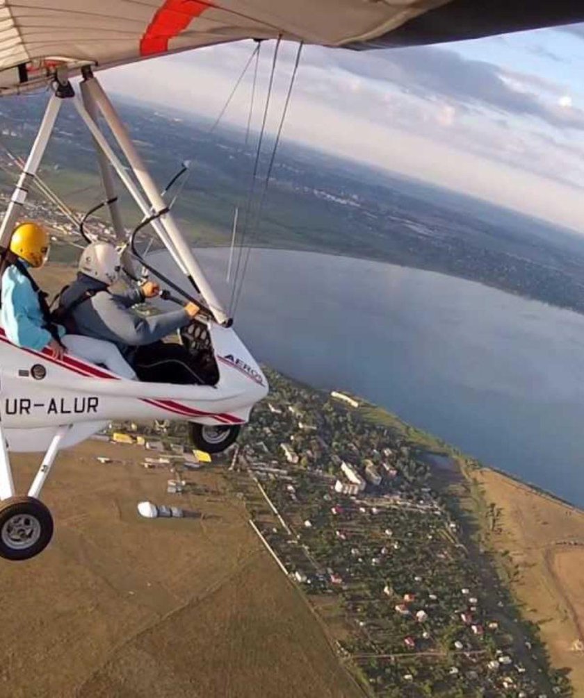 Полет на дельтаплане