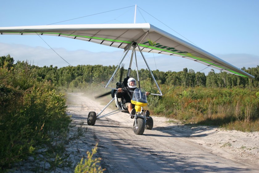 Мотодельтаплан биплан