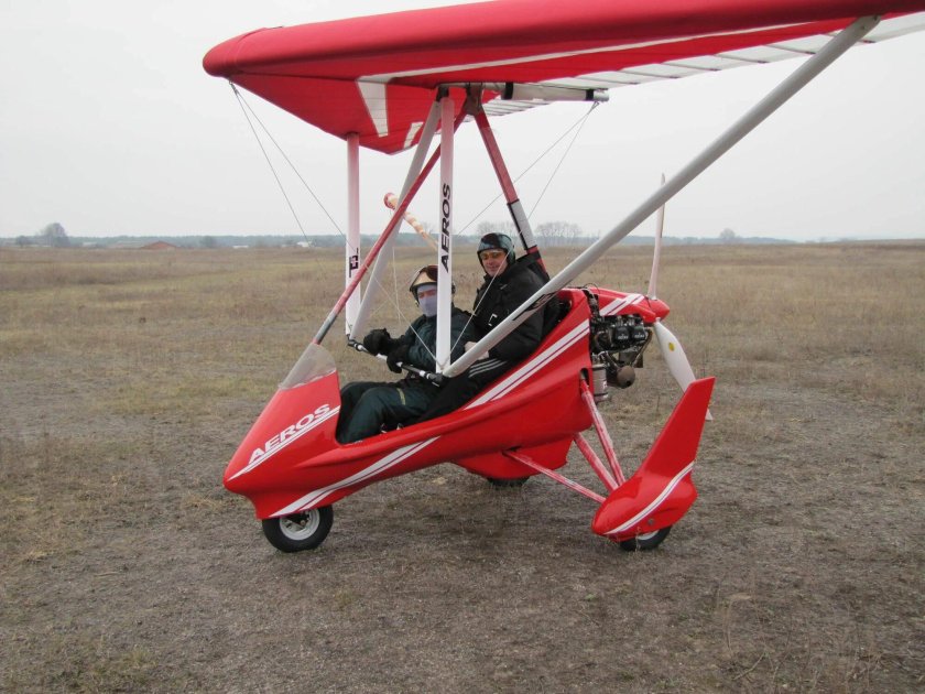 Дельтаплан с мотором