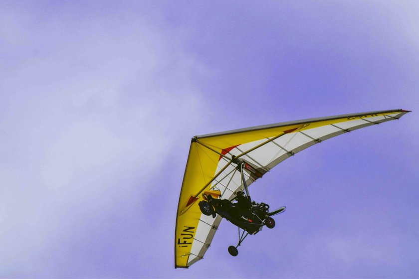 Полет на дельтаплане