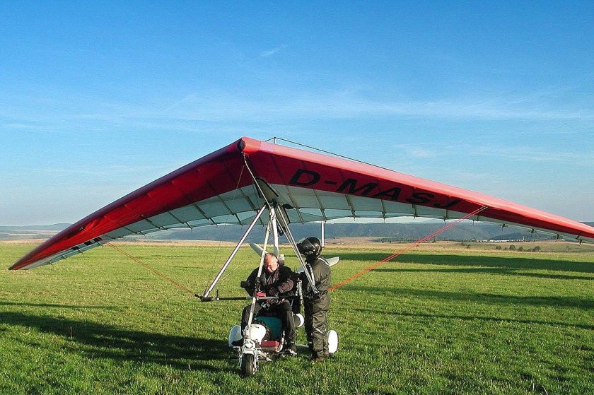 Мотодельтаплан биплан