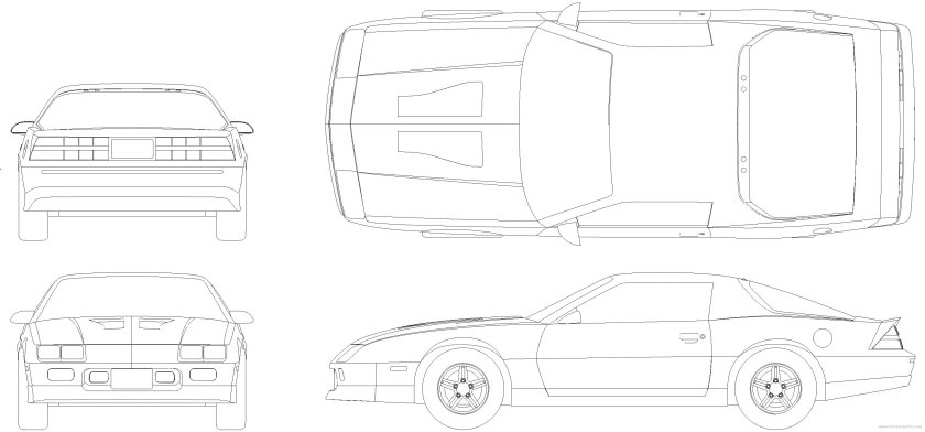 Chevrolet Camaro 2010 Blueprint