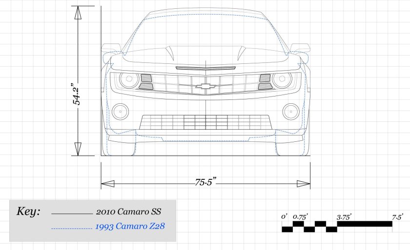 Chevrolet camaro 2010 blueprint