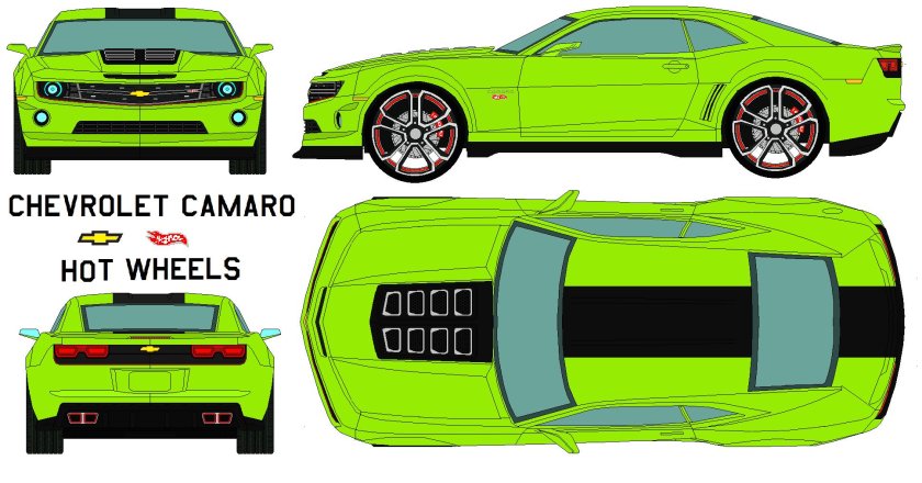 Chevrolet Camaro 2010 Blueprint