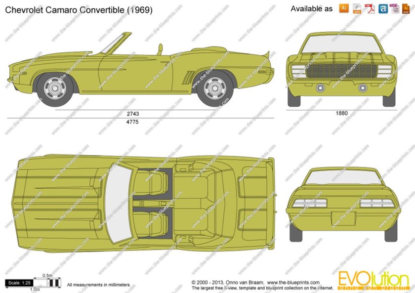 Chevrolet Camaro 2010 Blueprint