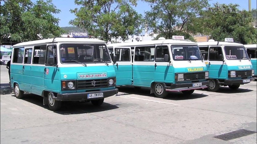 Турция транспорт долмуш
