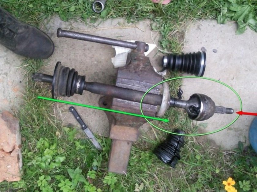 Привод шрус Рено Логан 1