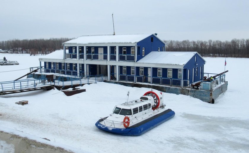 Дебаркадер Свияжск