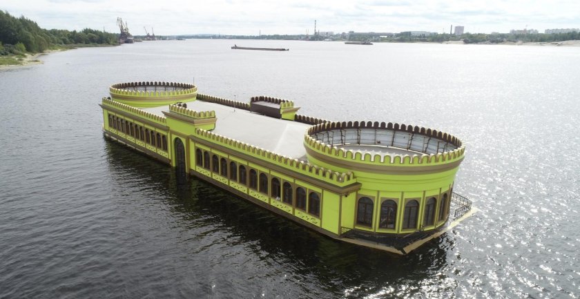 Плавучая Пристань дебаркадер