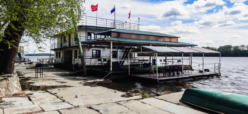 Дебаркадер самара красная глинка