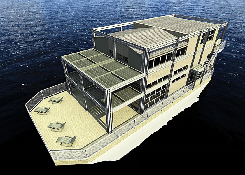 Дебаркадер разгрузочный