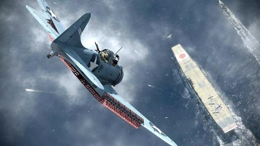 Самолет SBD-3 Dauntless