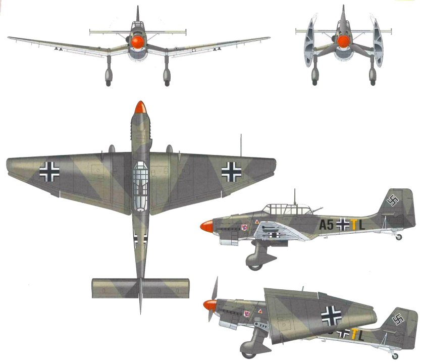 Юнкерс 87 самолет