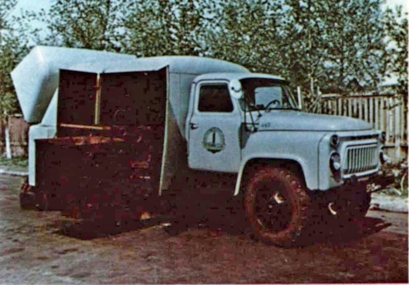 ГАЗ 53 поливомоечная машина