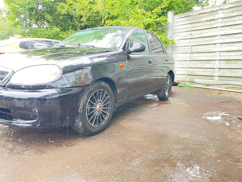 Шевроле ланос 2008 черный