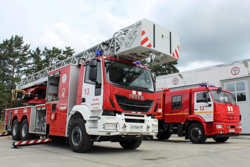 Ивеко магирус пеноподъемник