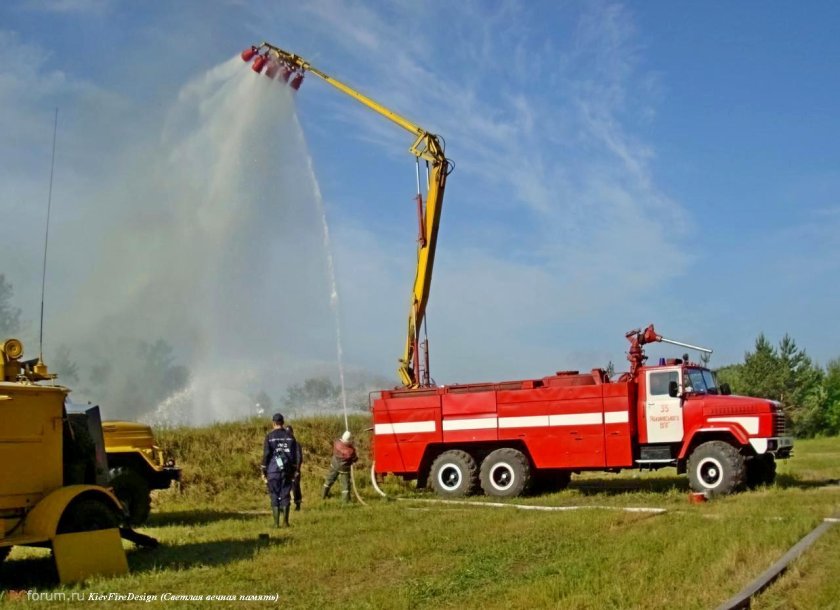 КРАЗ 6322 пожарный